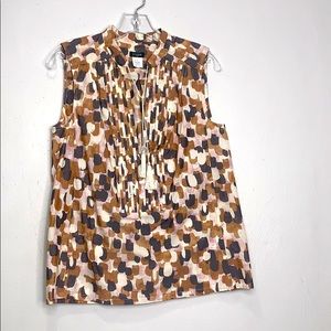 J. Crew sleeveless blouse